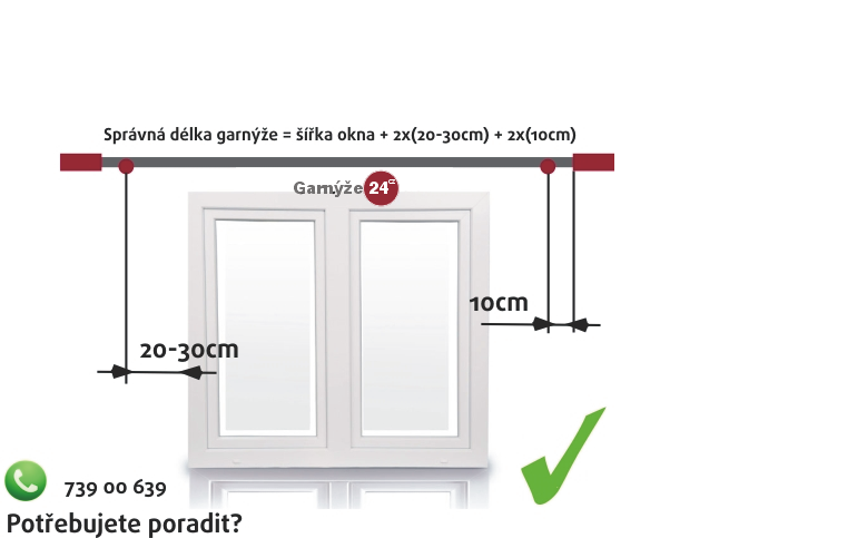Kovové garnýže jednořadé hranaté - BROOKLYN Axa mosazné