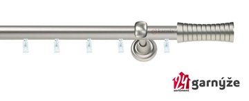 Kovové garnýže jednořadé 19mm - ASPEN GAO chromované