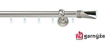 Kovové garnýže jednořadé 19mm - ASPEN LOCA chromované