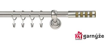 Kovové garnýže levné jednořadé 16mm - DAKOTA chromované