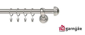 Kovové garnýže levné jednořadé 16mm - KNOFLÍK chromované