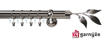 Kovové garnýže dvouřadé s drážkou 19 a 19mm - LIST Plus antracitové