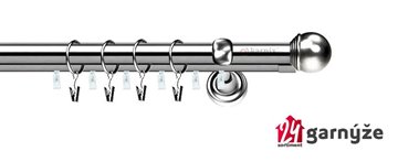 Kovové garnýže dvouřadé s drážkou 19 a 19mm - KNOFLÍK Plus nerezové