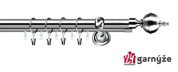 Kovové garnýže dvouřadé s drážkou 19 a 19mm - ROXY Plus nerezové