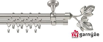 Kovové garnýže dvouřadé stropní 16 a 16mm - ROMA ELIZA chrom