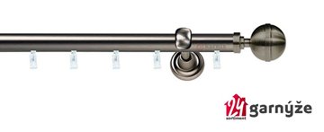 Kovové garnýže jednořadé 19mm - ASPEN ELEGANT antracitové