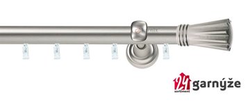 Kovové garnýže jednořadé 25mm - ASPEN MATRIX 25mm  chromované