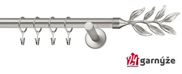 Kovové garnýže jednořadé moderní 19mm - ALDIS chromované