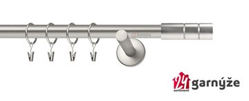 Kovové garnýže jednořadé 19mm - NEO Cylinder chromované