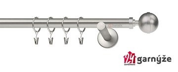 Kovové garnýže jednořadé 19mm - NEO Koule elegant chromované