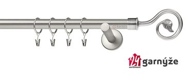 Kovové garnýže jednořadé 19mm - NEO Spirála chromované