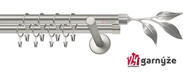 Kovové garnýže dvouřadé 19mm - NEO List chromové