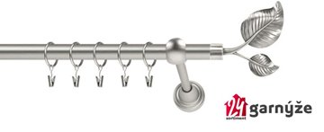 Kovové garnýže jednořadé 19mm - ROMA Sorento chromované