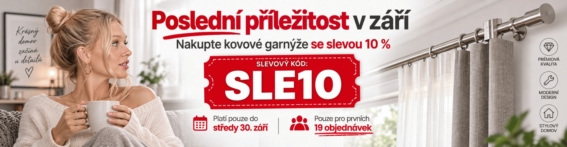 Slevy na září ve výši 10%