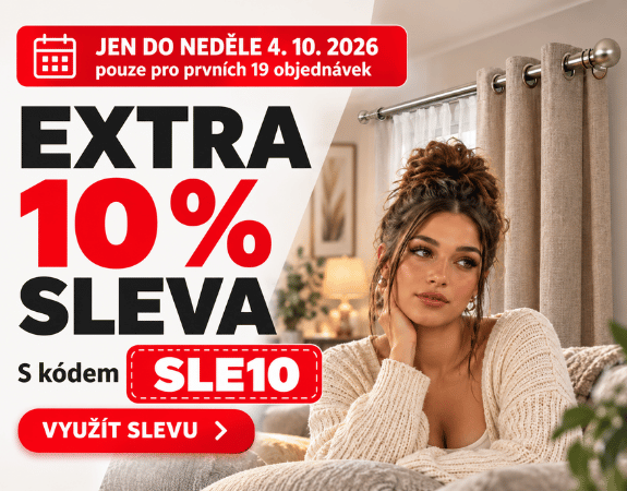 10 % navíc na garnýže s kódem SLE10 do 4. října 2026
